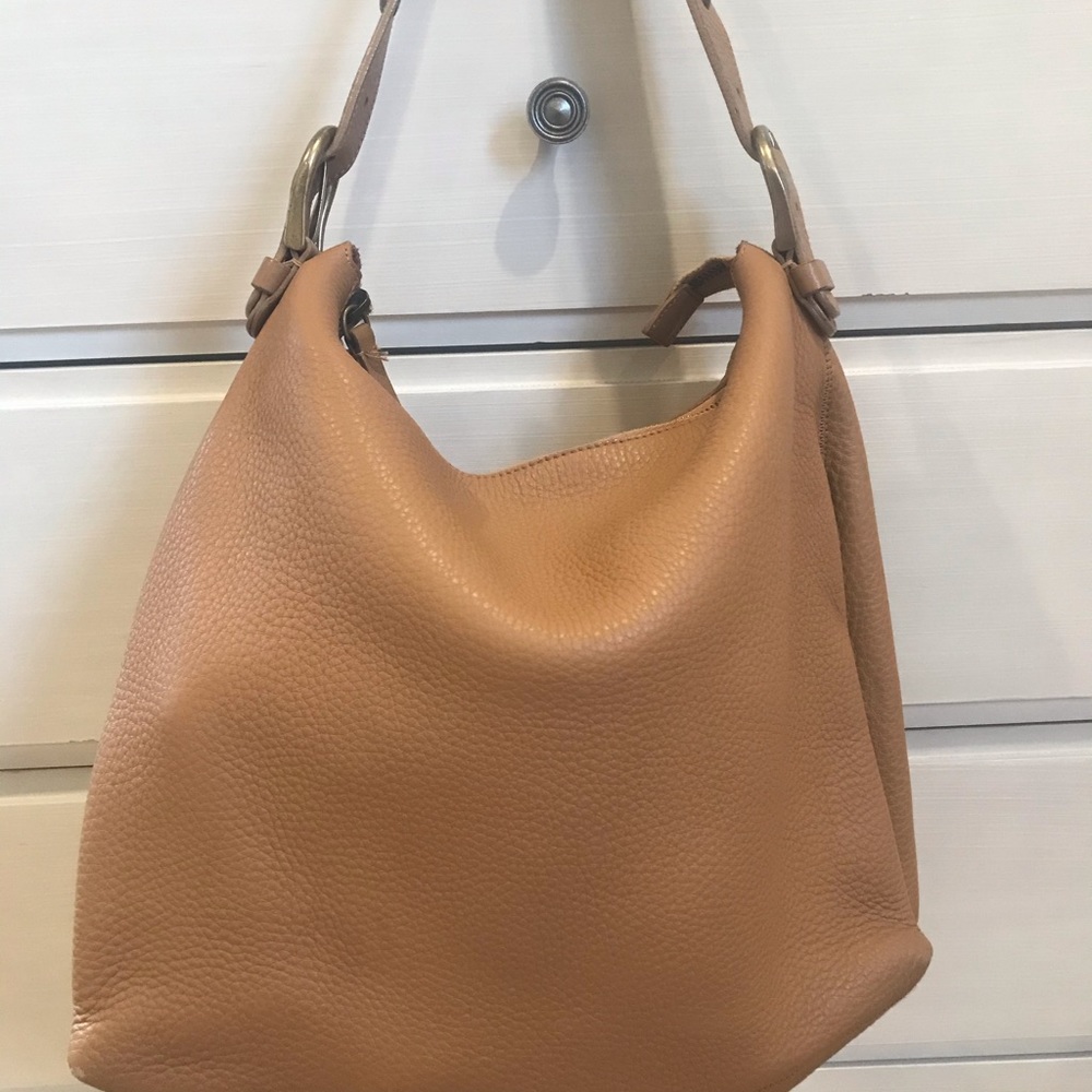 Beautiful Miu Miu tan leather purse